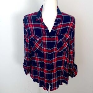 Charlotte Russe Plaid Flannel